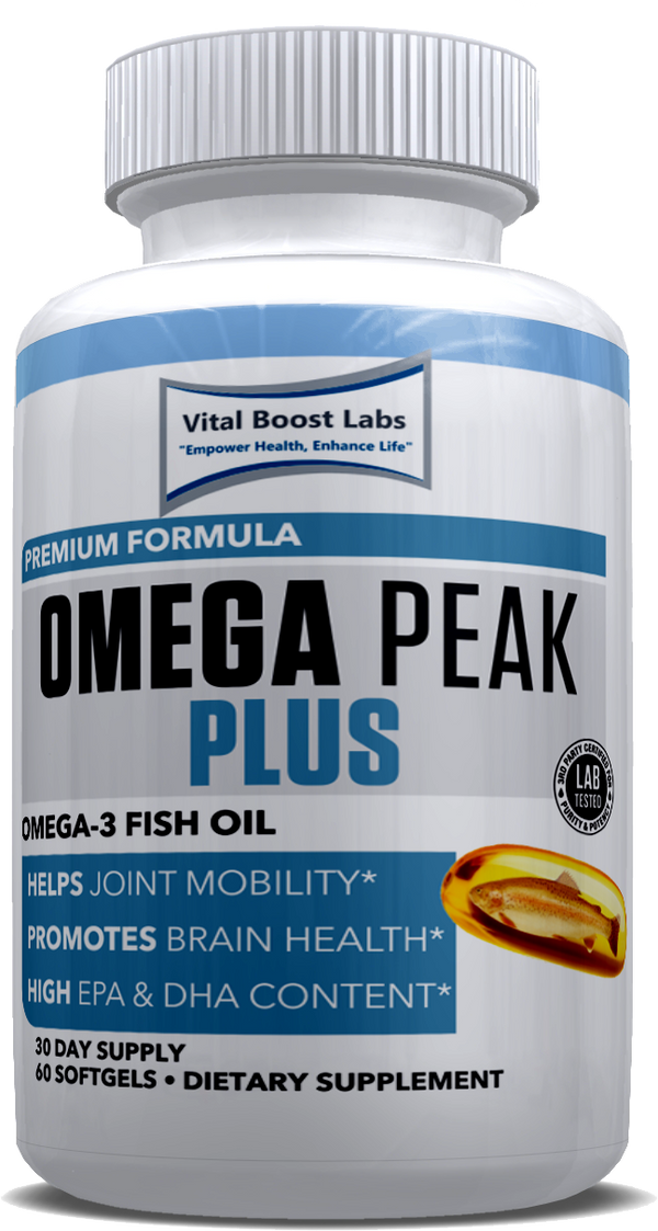 Omega 3 Fish Oil-60 Soft Gels