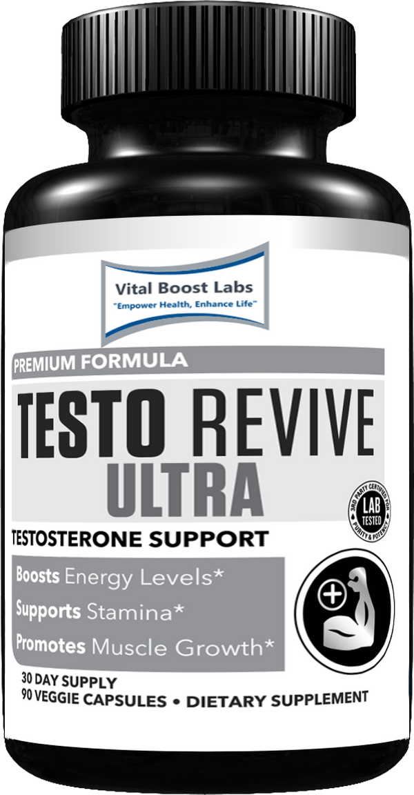 Ultra Test Natural Testosterone Support-90 Veggie Caps